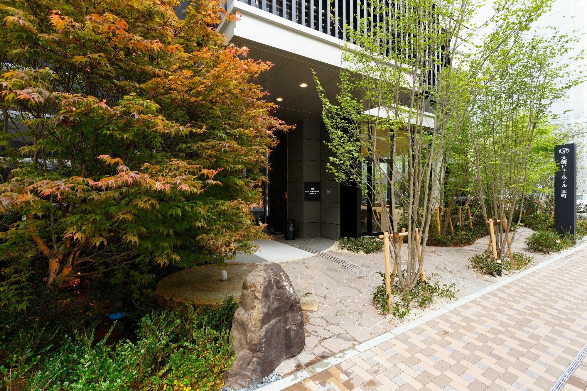 Osaka View Hotel Honmachi Bagian luar foto